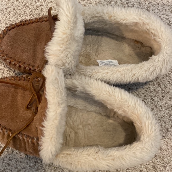 🌟J.Crew Lodge Moccasins in Dark Nutmeg, size 8🌟 - Picture 5 of 12